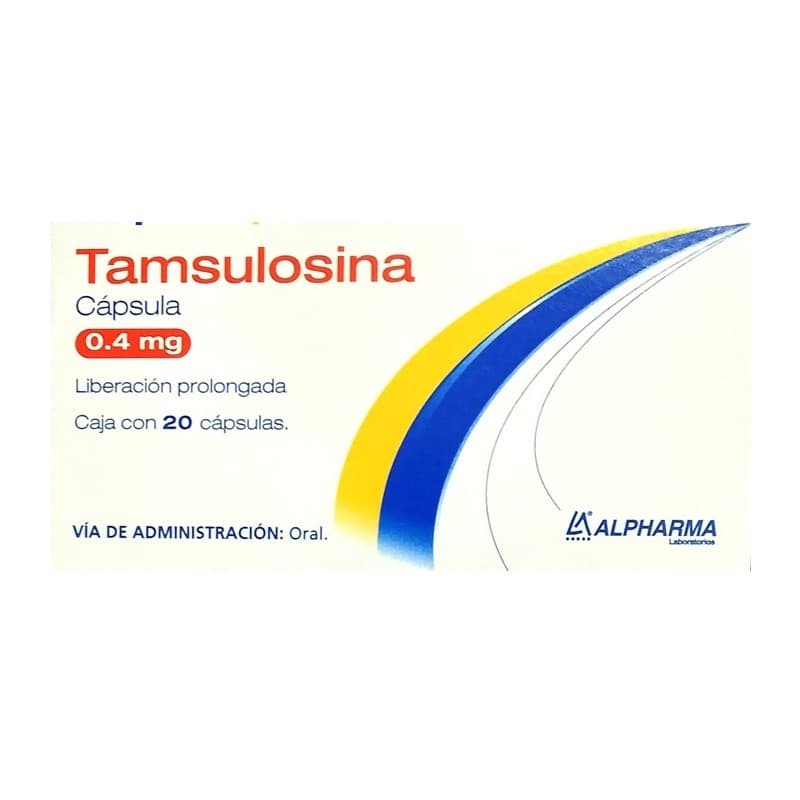 Tamsulosina (alpharma) C/20 Caps. L.p. 0.4 Mg.