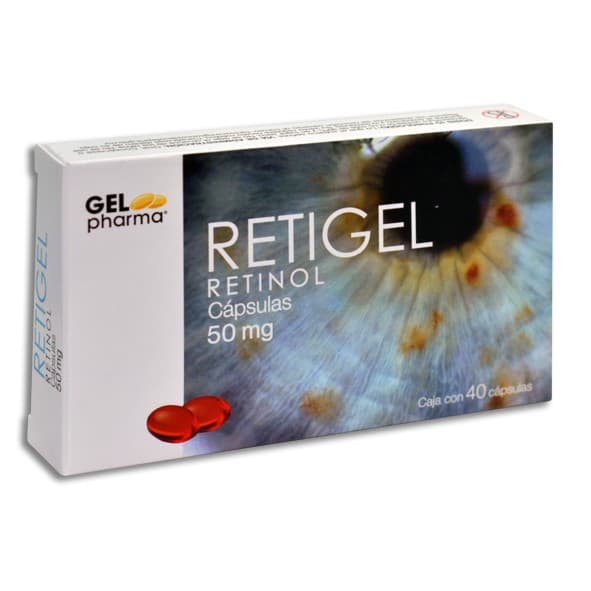 Retigel C/40 Caps. 50 Mg.
