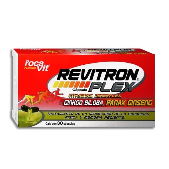 Revitron Plex C/30 Cápsulas.