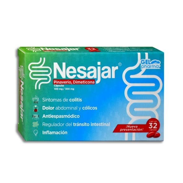 Nesajar C/32 Caps. 100/300 Mg.