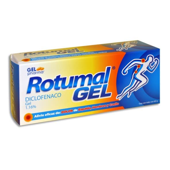 Rotumal Gel 1.16% Tubo C/60 G.