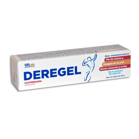 Deregel Crema 1% Tubo C/30 G.