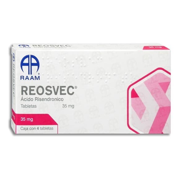 Reosvec C/4 Tabletas 35 Mg.