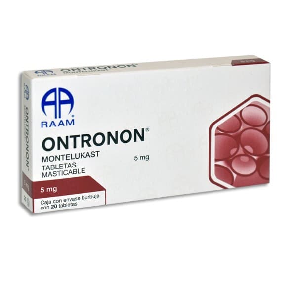 Ontronon C/20 Tabs. Masticables 5 Mg.
