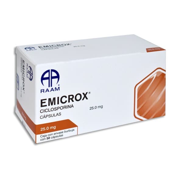Emicrox C/50 Caps. 25 Mg.