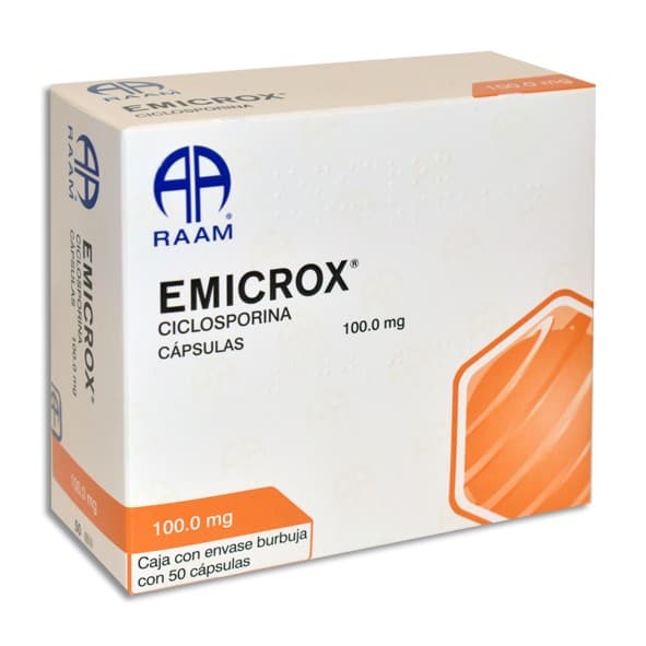 Emicrox C/50 Caps. 100 Mg.