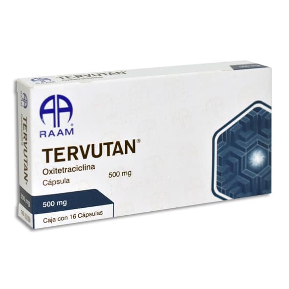Tervutan C/16 Caps. 500 Mg.