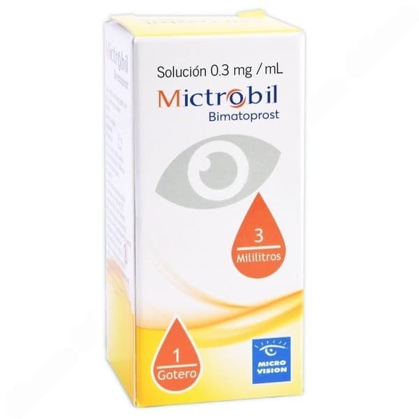 Mictrobil Sol. Oftálmica Fco. Gotero 3 Ml. 0.3 Mg/1 Ml.