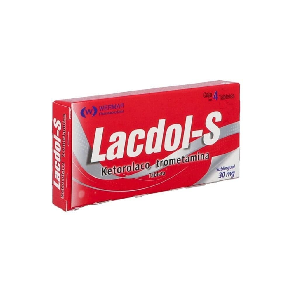 Lacdol-s C/4 Tabs. Sublingual 30 Mg.