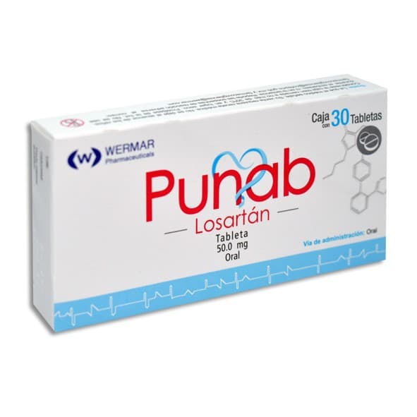 Punab C/30 Tabs 50 Mg.