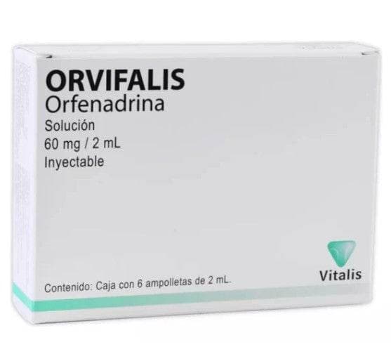 Orvifalis Sol. Iny. C/6 Amptas. 60 Mg/2 Ml.