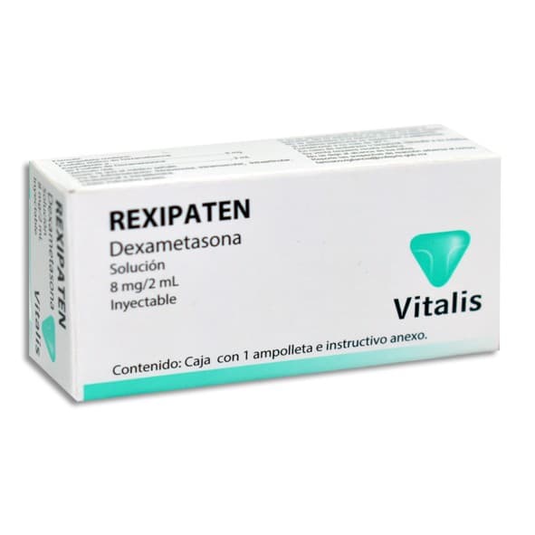 Rexipaten Sol. Iny. C/1 Ampta. 8 Mg/2 Ml.