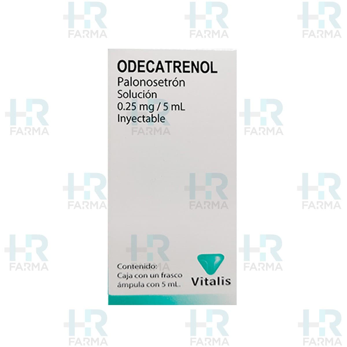 Odecatrenol Sol. Iny. C/1 Fco. Amp. 0.25 Mg/5 Ml.