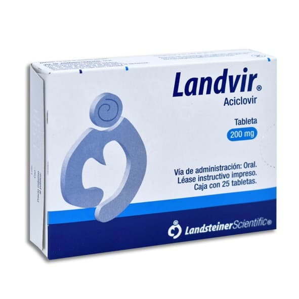 Landvir C/25 Tabs. 200 Mg.