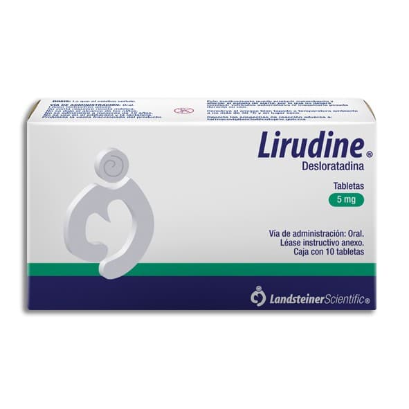 Lirudine C/10 Tabs. 5 Mg.