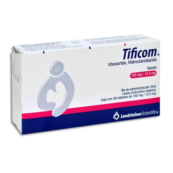 Tificom C/28 Tabs. 150/12.5 Mg.