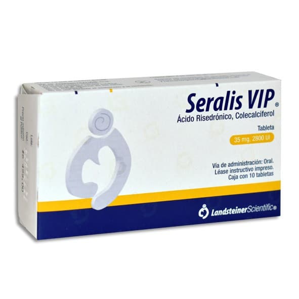 Seralis Vip C/10 Tabs. 35 Mg/2800 Ui.