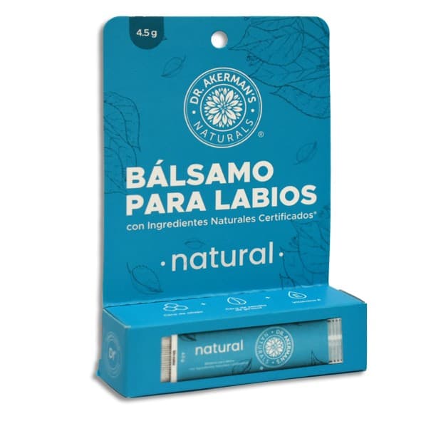 Bálsamo para Labios (dr. Akerman´s) Natural Cja. C/1 Pza. 4.5 G.
