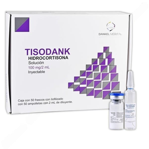 Tisodank Sol. Iny. C/50 Fco. Amp. 100 Mg/2 Ml.