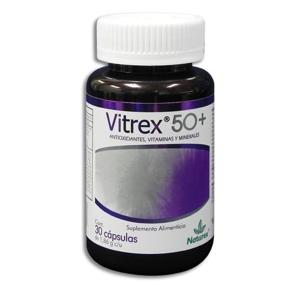 Vitrex 50+ C/30 Caps. 1.8 G.