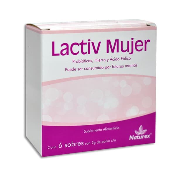 Lactiv Mujer C/6 Sobres Polvo 2 G.