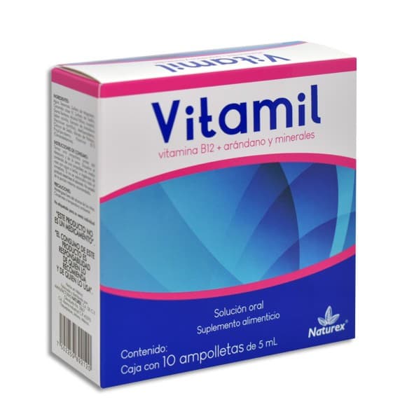 Vitamil Solución Oral C/10 Amptas. 5 Ml.