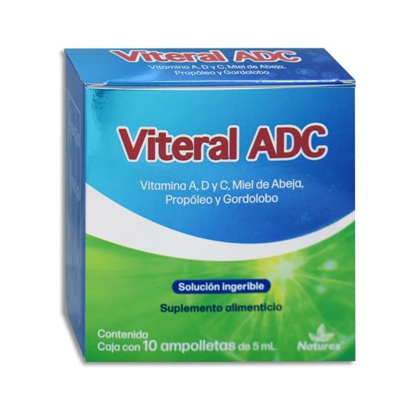 Viteral Adc Sol. Ingerible C/10 Amptas. 5 Ml.