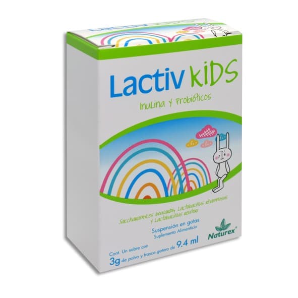 Lactiv Kids Susp. Fco Gotero 3 G/9.4 Ml.