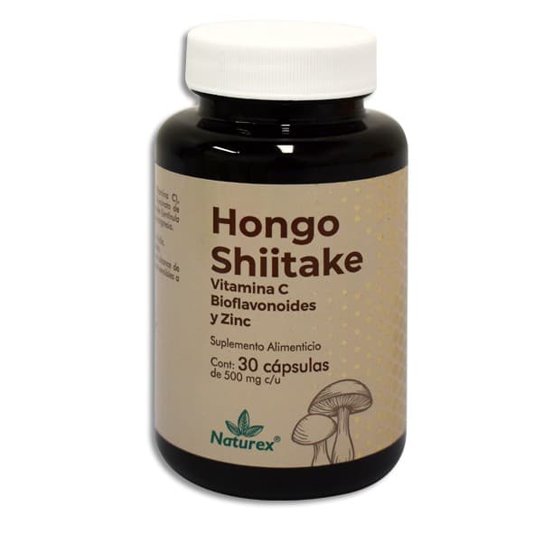 Hongo Shiitake (naturex) Fco. C/30 Caps. 500 Mg.