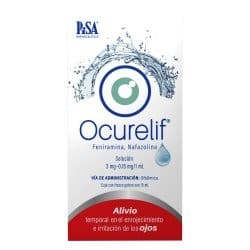 Ocurelif Sol. Oftálmica Fco. Gotero 15 Ml. 3-0.16 Mg/1 Ml.