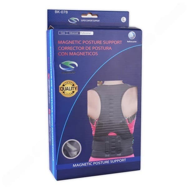 Corrector de Postura con Magnéticos Talla Grande (95-110cm) C/1 Pza.