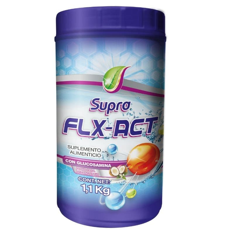 Flx-act C/glucosamina (supra) Polvo Bote C/1.1 Kg.