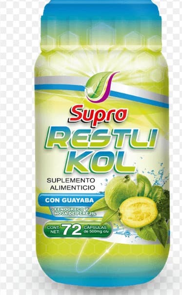 Supra Restli-kol C/72 Caps. 500 Mg.