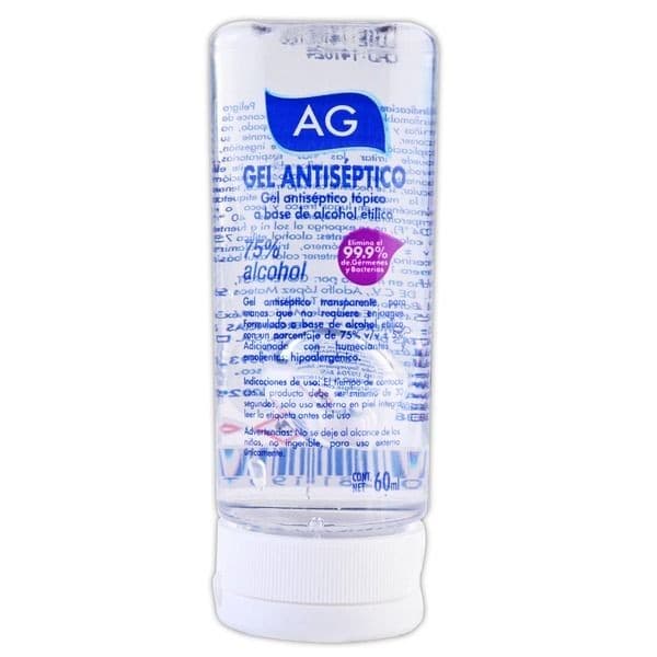 Gel Antibacterial P/manos Al 75% (ag) Fco. C/ 60 Ml.