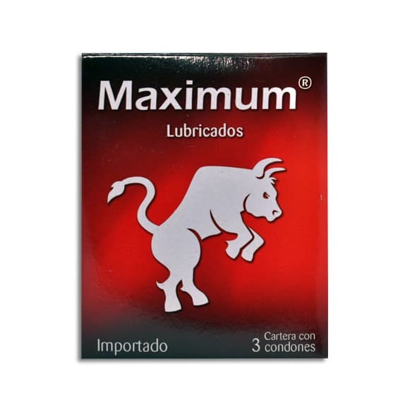 Maximum Lubricados Blister C/3 Condones