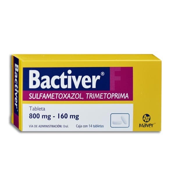 Bactiver-f C/14 Tabs. 800/160 Mg.