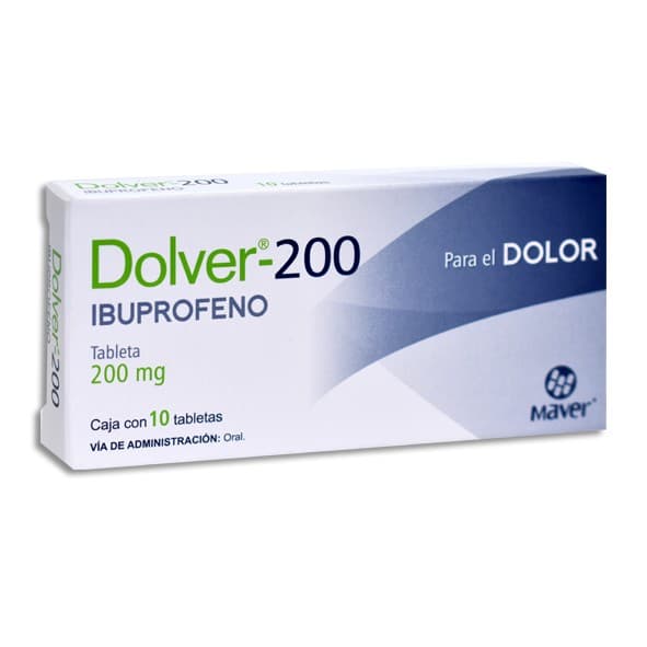 Dolver-200 C/10 Tabs. 200 Mg.