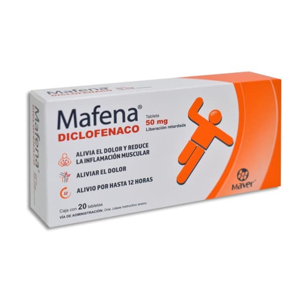 Mafena C/20 Tabs. L.r. 50 Mg.