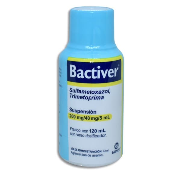 Bactiver Susp. Fco. 120 Ml. 200-40 Mg/5 Ml.