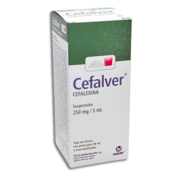 Cefalver Susp. Fco. 90 Ml. 250 Mg/5 Ml.