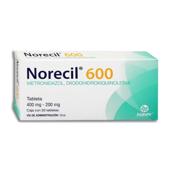 Norecil 600 C/20 Tabs. 400/200 Mg.
