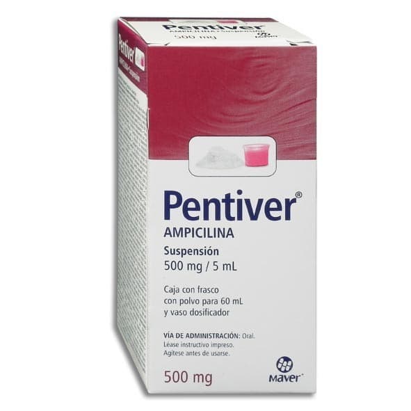 Pentiver Susp. Fco. 60 Ml. 500 Mg/5 Ml.