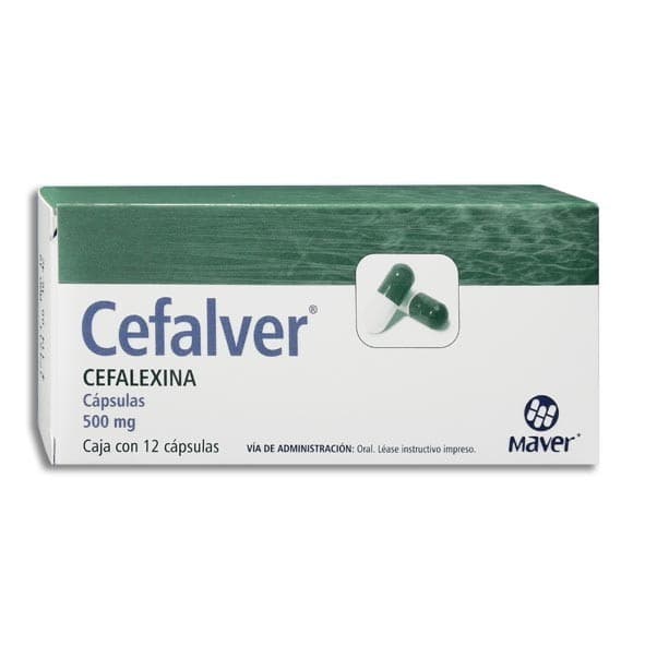 Cefalver C/12 Caps. 500 Mg.