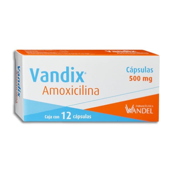 Vandix C/12 Caps. 500 Mg.