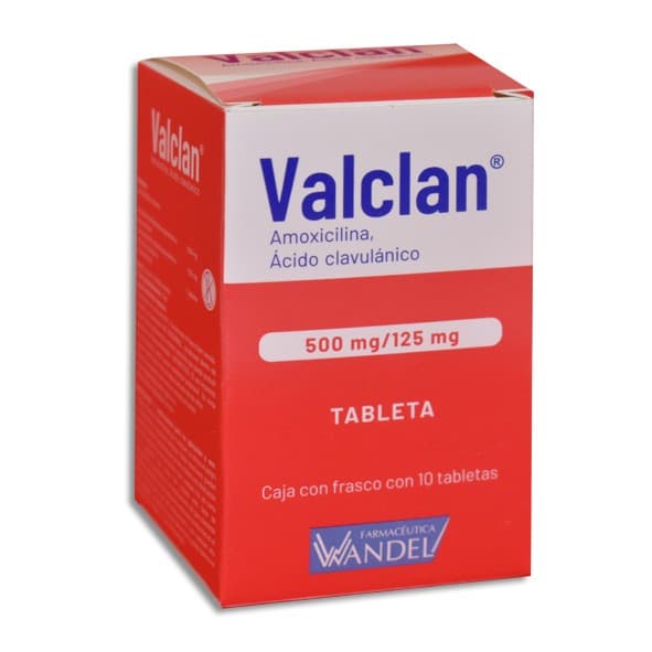 Valclan C/10 Tabs. 500/125 Mg.