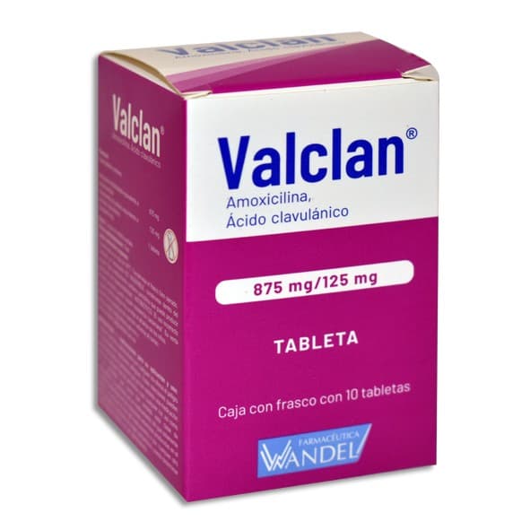 Valclan C/10 Tabs. 875/125 Mg.