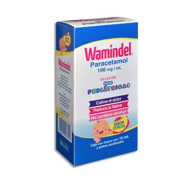 Wamindel Sol. Gotas Pediátricas Fco. 15 Ml. 100 Mg/1 Ml.