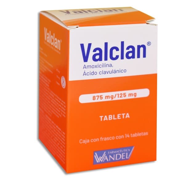 Valclan C/14 Tabs. 875/125 Mg.