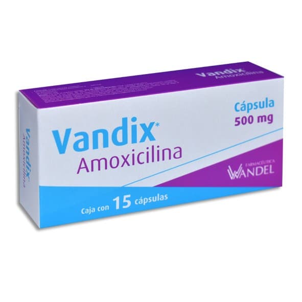 Vandix C/15 Caps. 500 Mg.