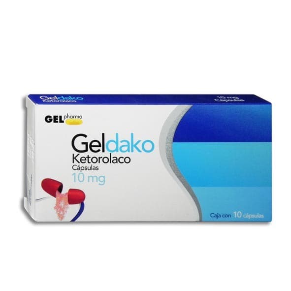 Geldako C/10 Caps. 10 Mg.